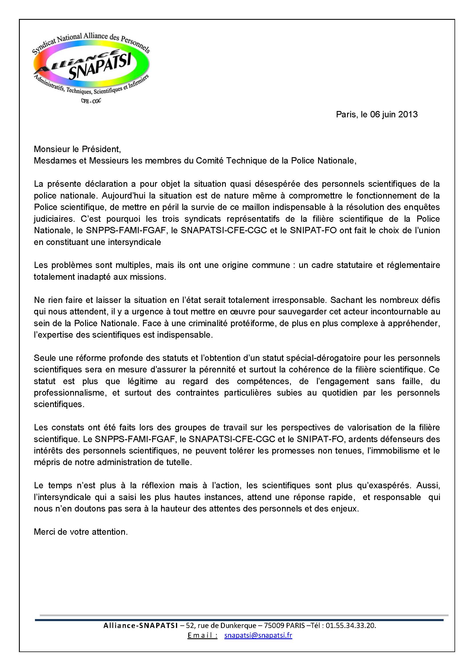 Visualiser la déclaration préalable